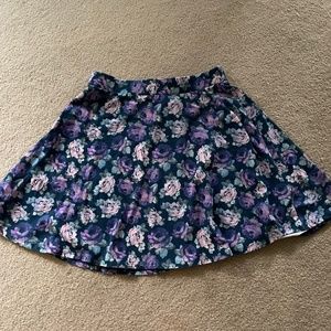 SOLD Floral Skirt